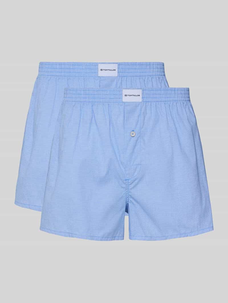 Boxershorts van katoen in set van 2