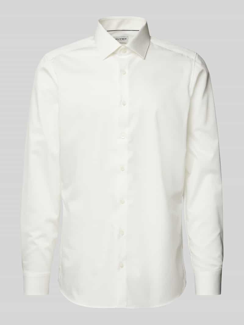 OLYMP Level 5 Slim Fit Businesshemd in Premiumqualität in Ecru, Größe 40 125990340