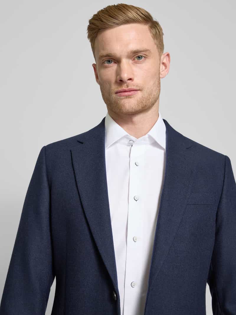 Eterna Regular fit zakelijk overhemd van puur katoen