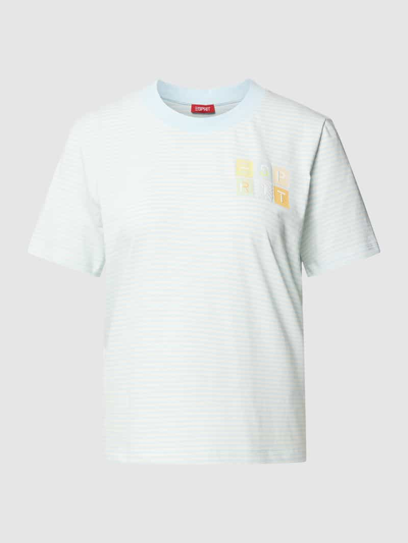 Esprit T-shirt met streepmotief