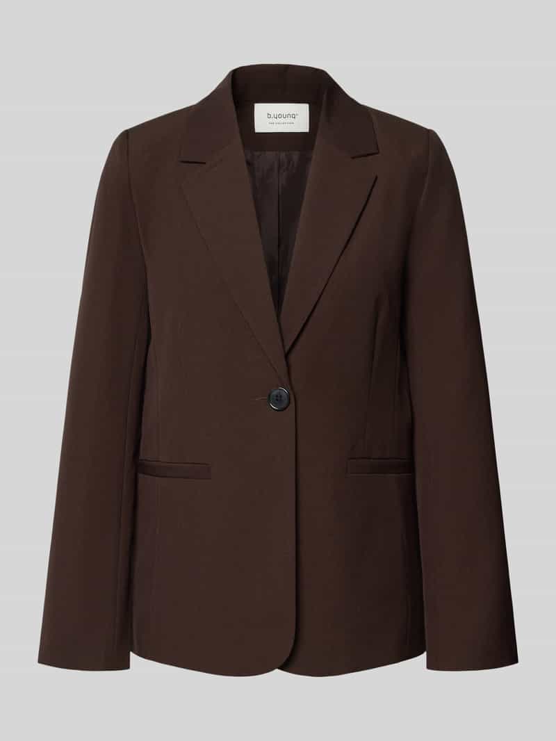 B.Young Regular fit blazer met viscose model 'Danta'