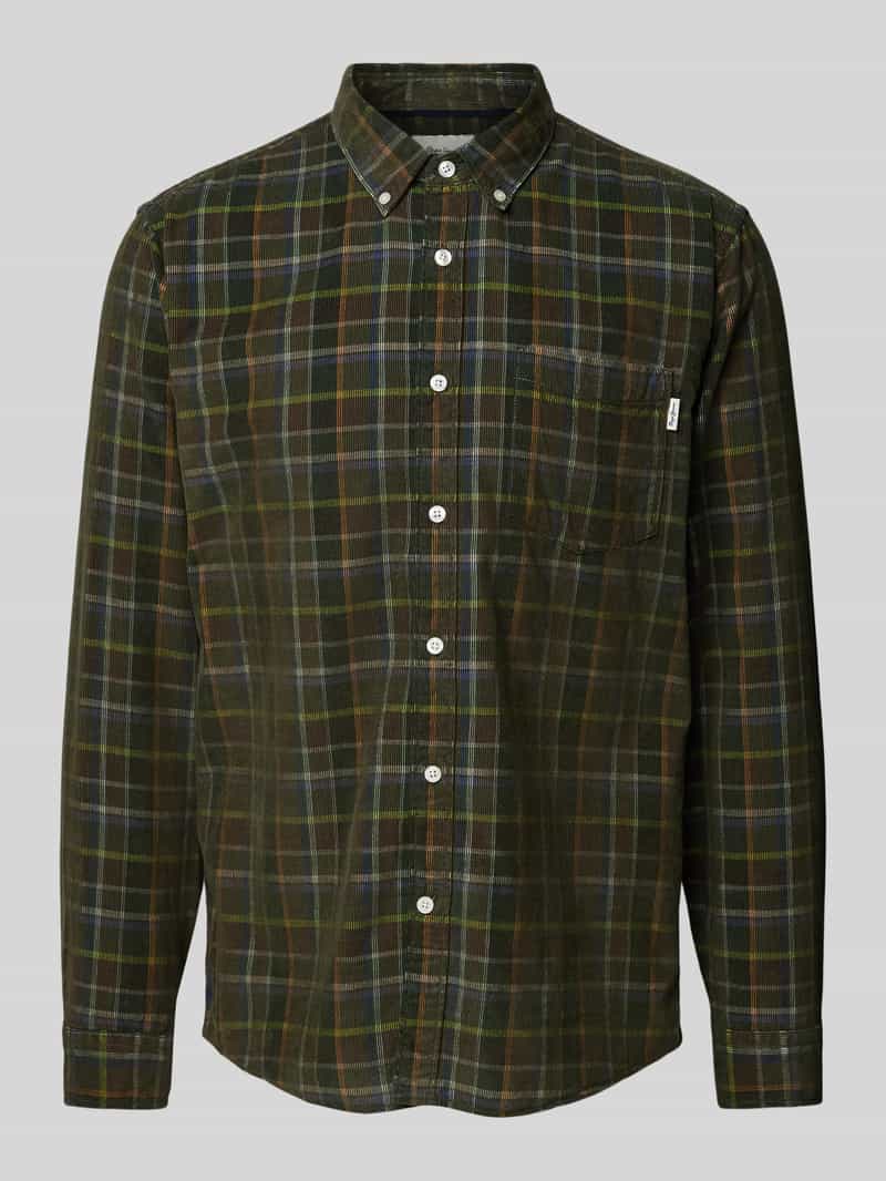 Regular fit vrijetijdsoverhemd met button-downkraag, model 'MAX'