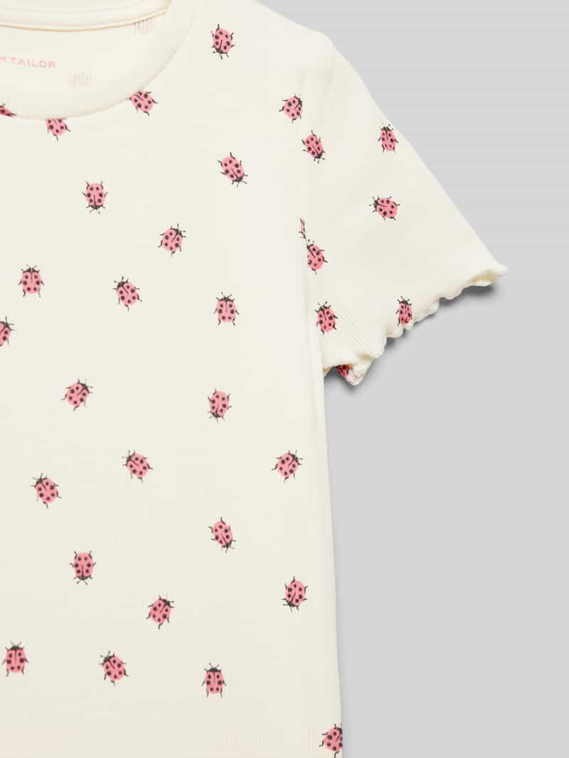 Tom Tailor Regular fit T-shirt met ronde hals