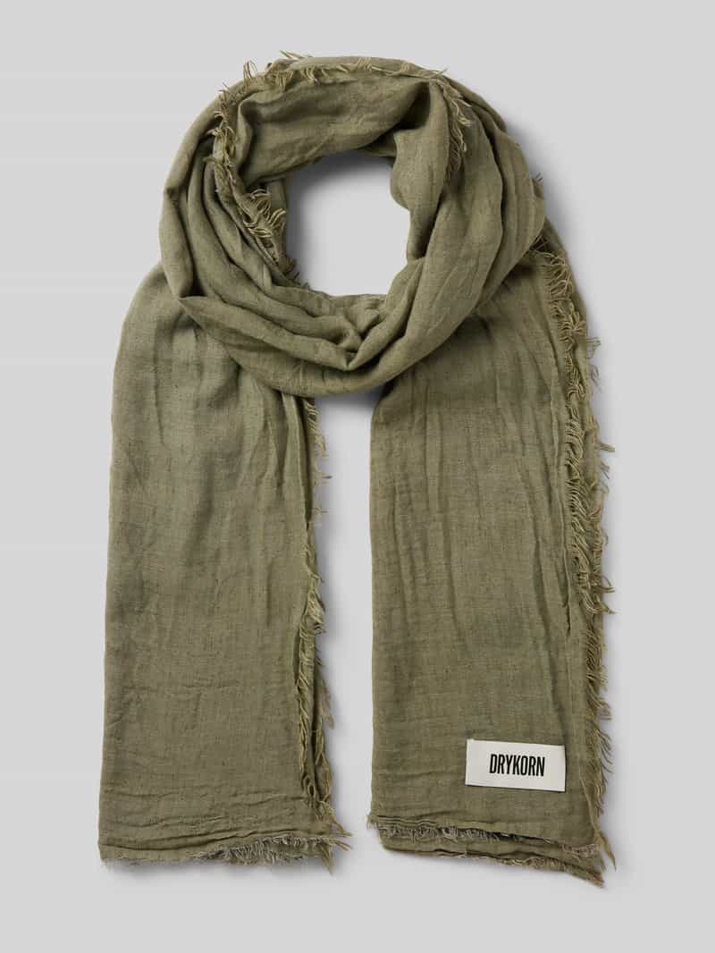 drykorn Sjaal met labelpatch model 'DACER'