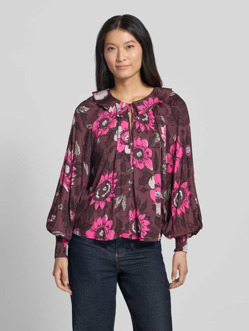Christian Berg Woman relaxed fit blouse van pure viscose