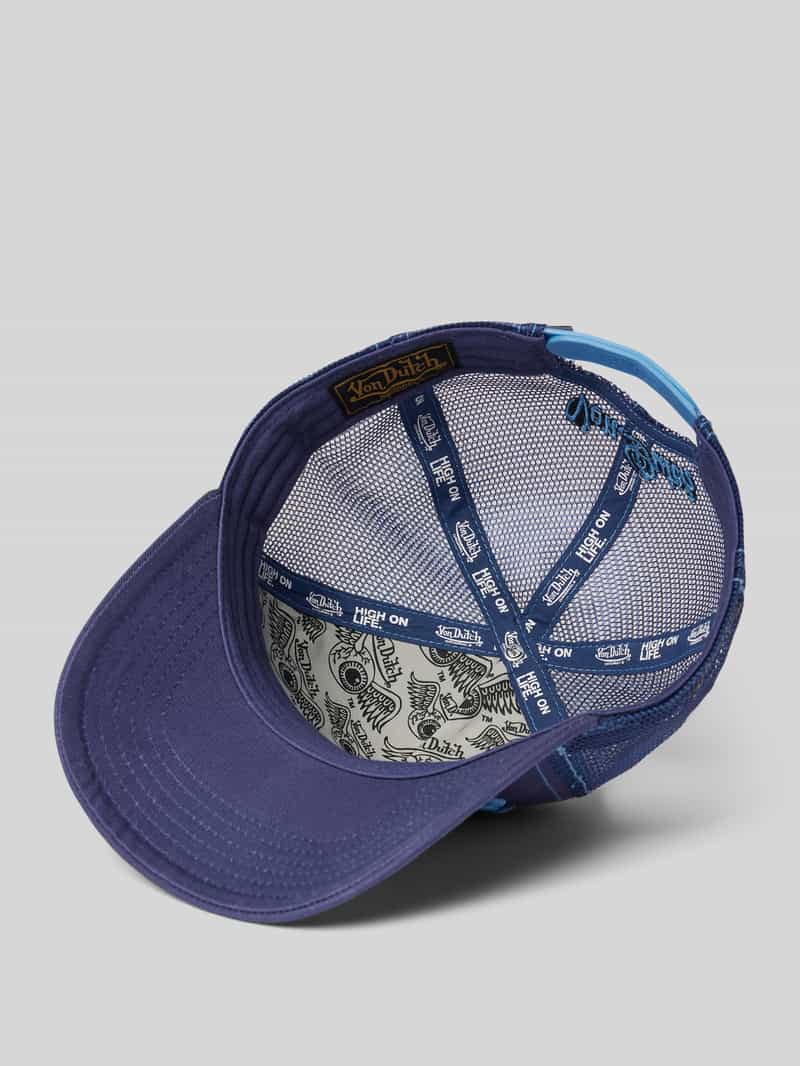 Von Dutch Trucker-pet met labelstitching model 'RIVERSIDE'
