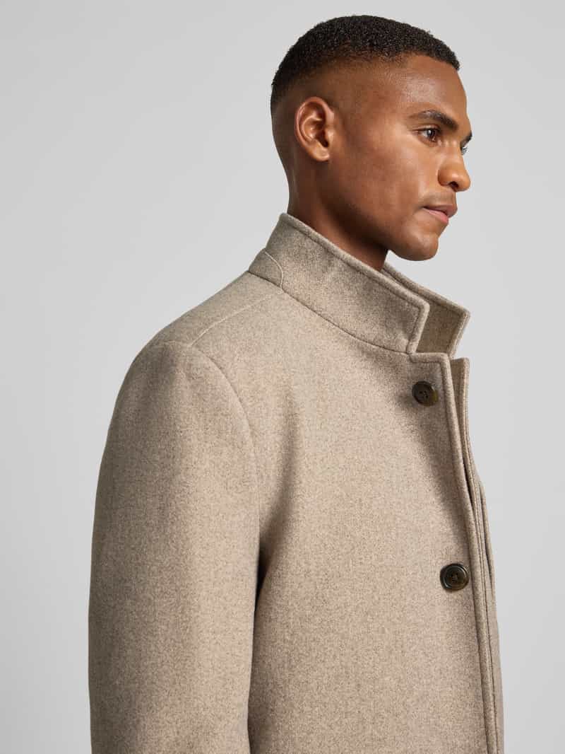 Roy Robson Lange jas in 2-in-1-look met opstaande kraag