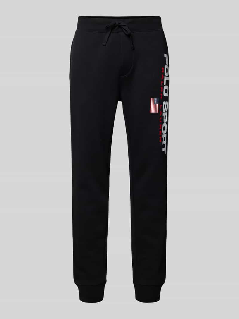 Polo Ralph Lauren Slim fit sweatpants met labelprint