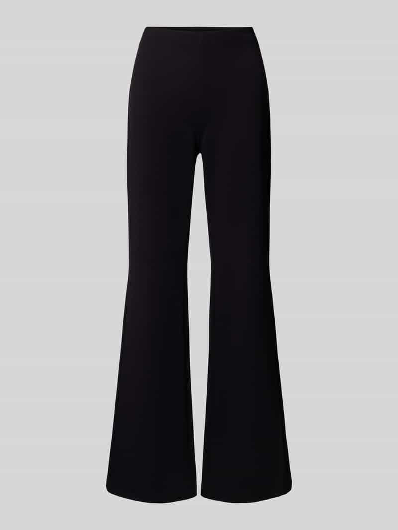 MAC Stoffen broek van viscosemix met elastische band