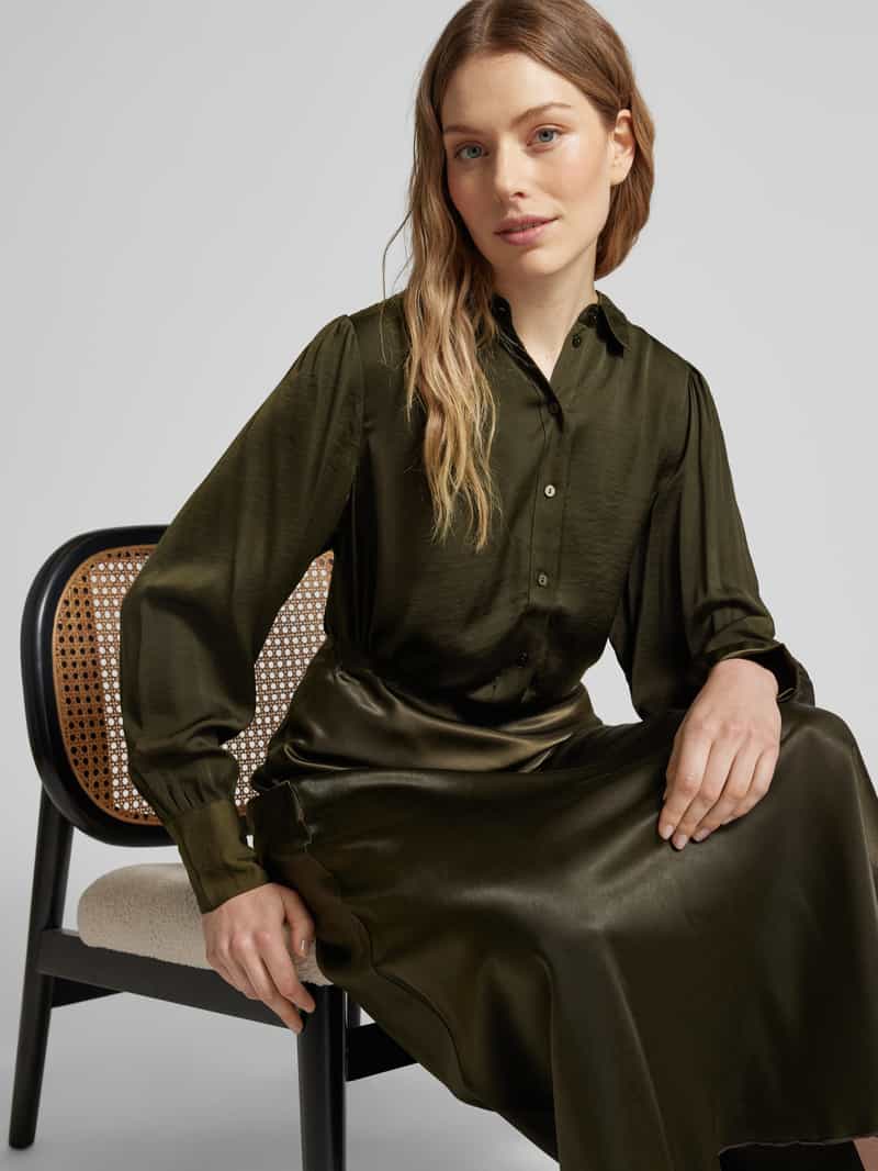 MSCH Copenhagen Overhemdblouse met knoopsluiting model 'Viloah'