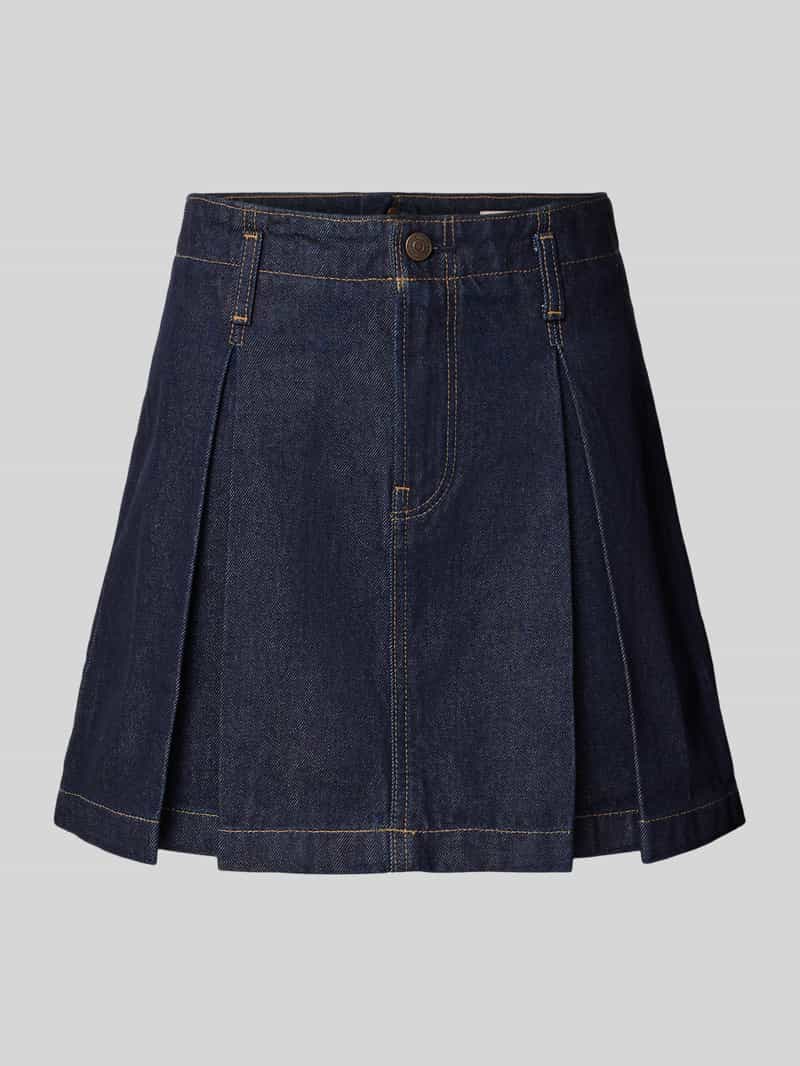 Calvin Klein Jeans Jeansrok met stolpplooien