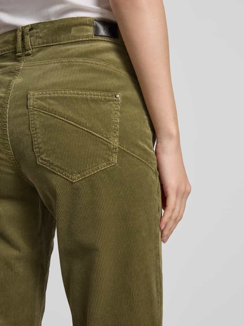 Gardeur Flared cut corduroy broek model 'Zuri126'