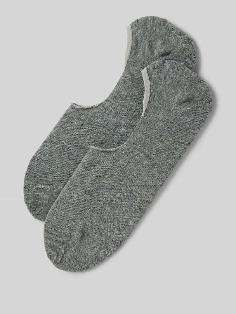 MCNEAL Kousenvoetjes in gemêleerde look in een set van 3 paar