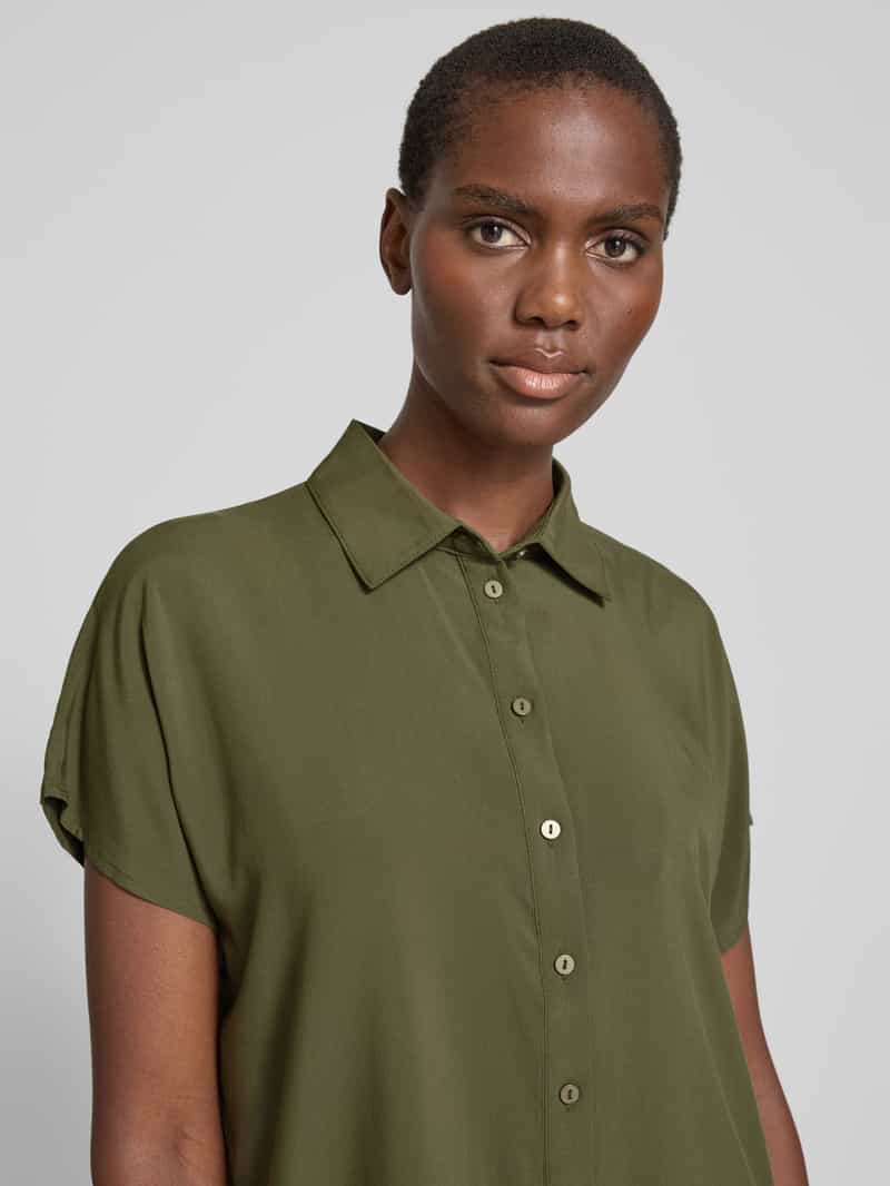 Christian Berg Woman Regular fit overhemdblouse met kapmouwen