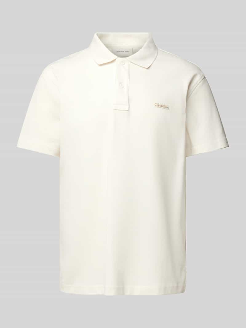 Calvin Klein Jeans Poloshirt met labelpatch