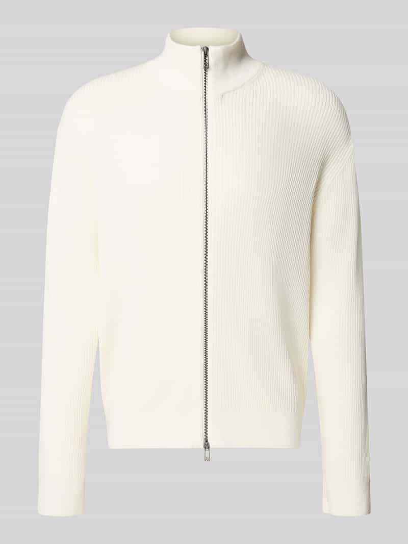 Armani Exchange Gebreid vest met opstaande kraag