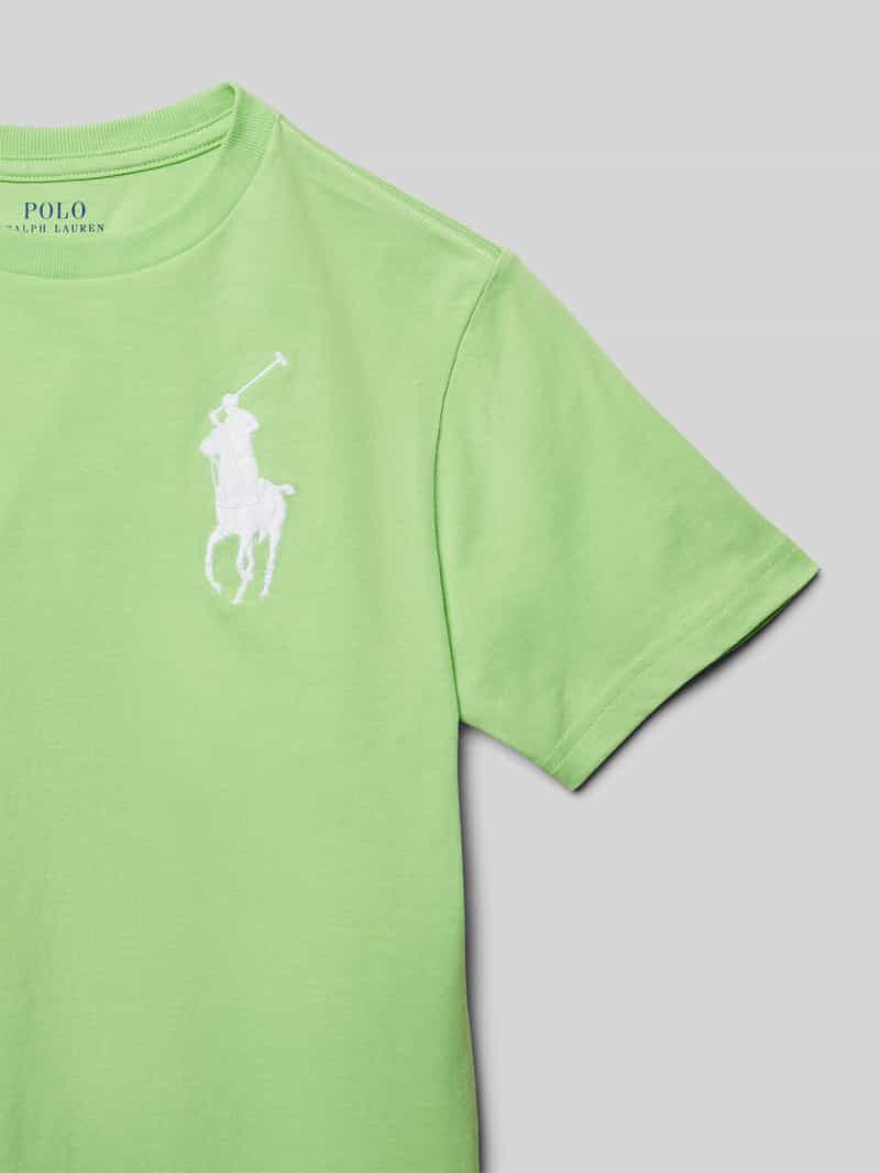 Polo Ralph Lauren Teens T-shirt met labelstitching
