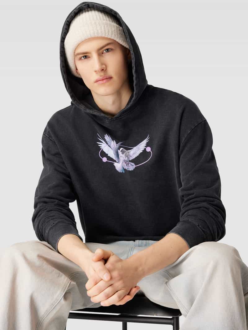 mister tee Hoodie met motiefprint model 'Vive la Liberte'