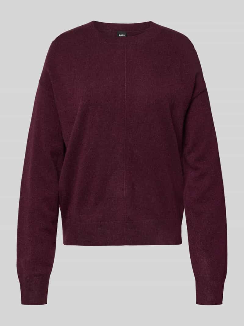 Boss Relaxed fit gebreide pullover van puur kasjmier model 'FASCONA'