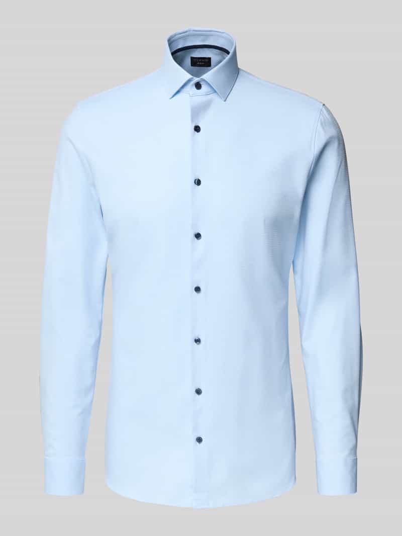 Super Slim fit zakelijk overhemd van katoenmix