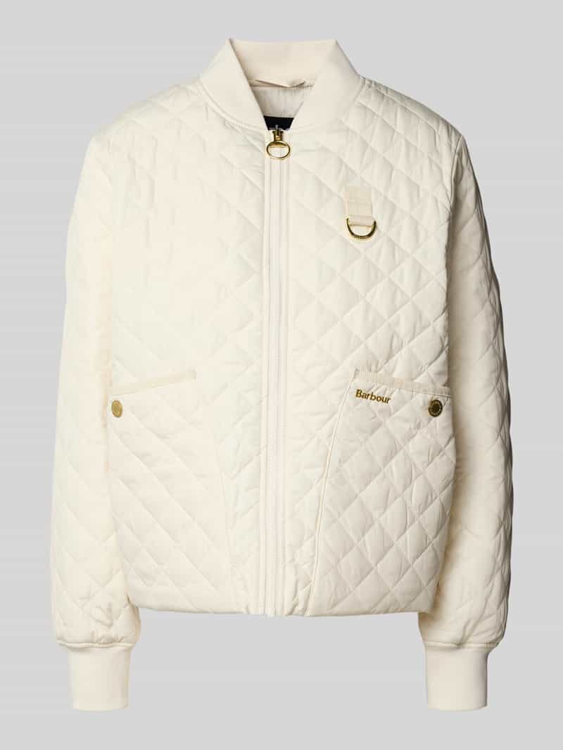 Barbour Regular fit gewatteerd jack met ritssluiting