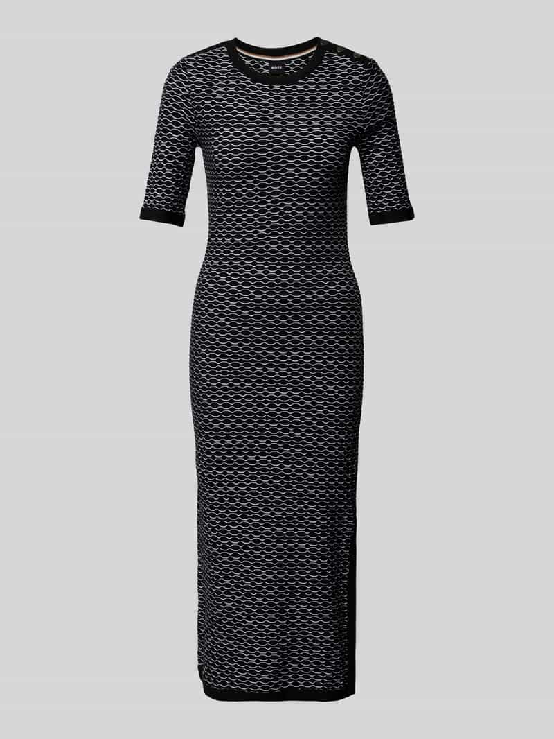 Boss Midi-jurk met 1 2-mouwen model 'Etanah'