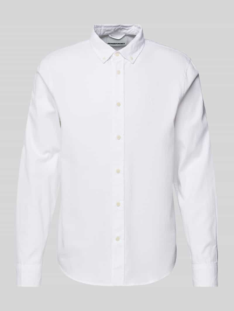 ARMEDANGELS Regular fit vrijetijdsoverhemd met button-downkraag model 'QUAASA'
