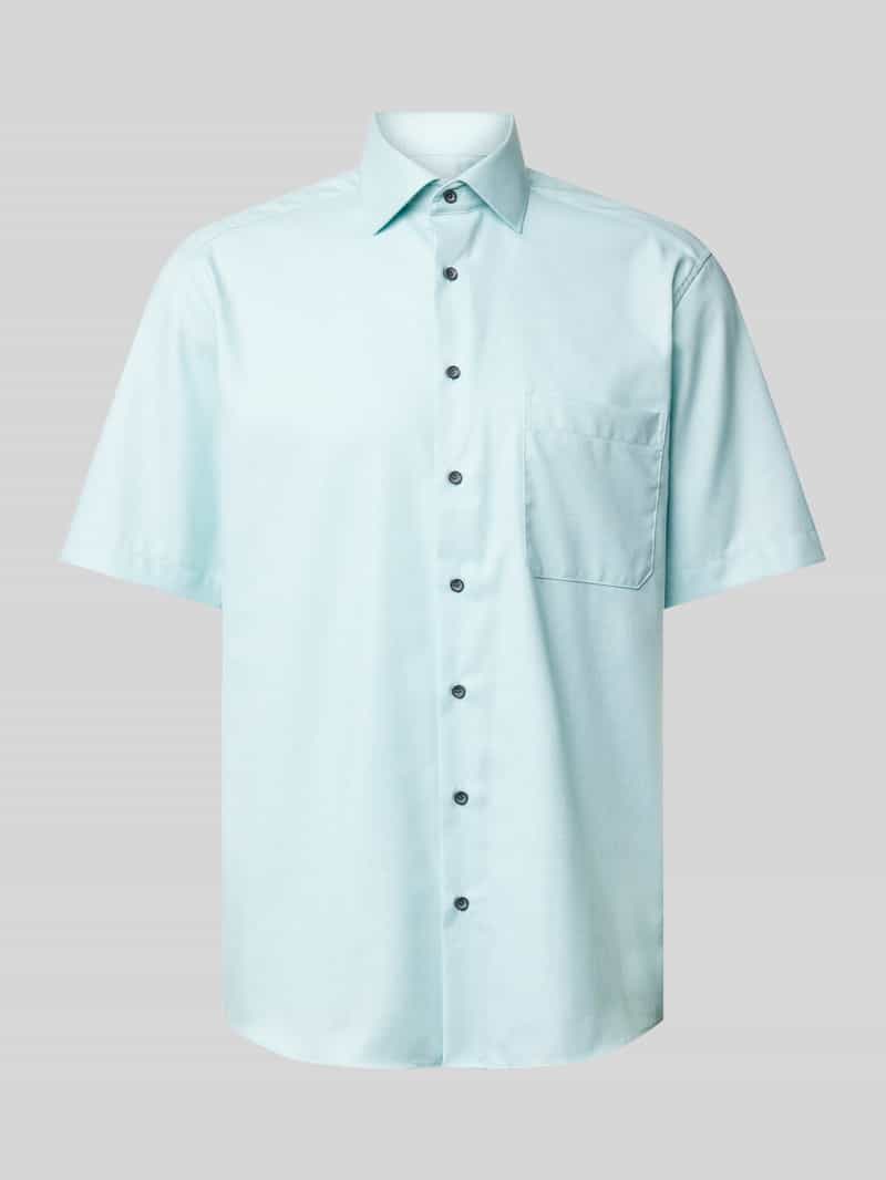ETERNA COMFORT FIT Comfort fit zakelijk overhemd met borstzak