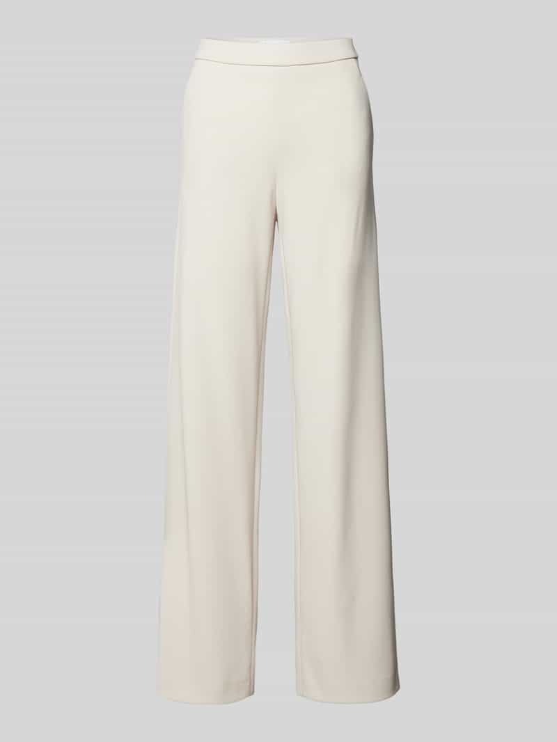 RAFFAELLO ROSSI Wide fit stoffen broek met elastische band