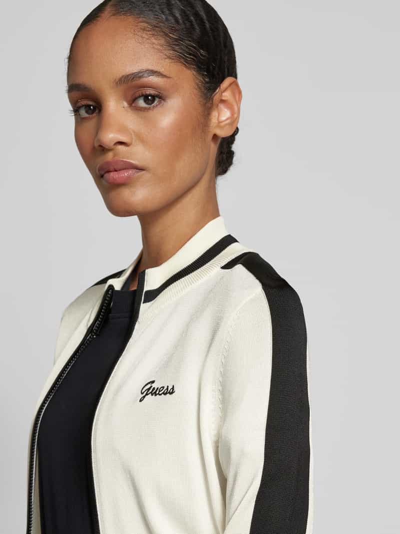 Guess Activewear Cardigan met labelstitching