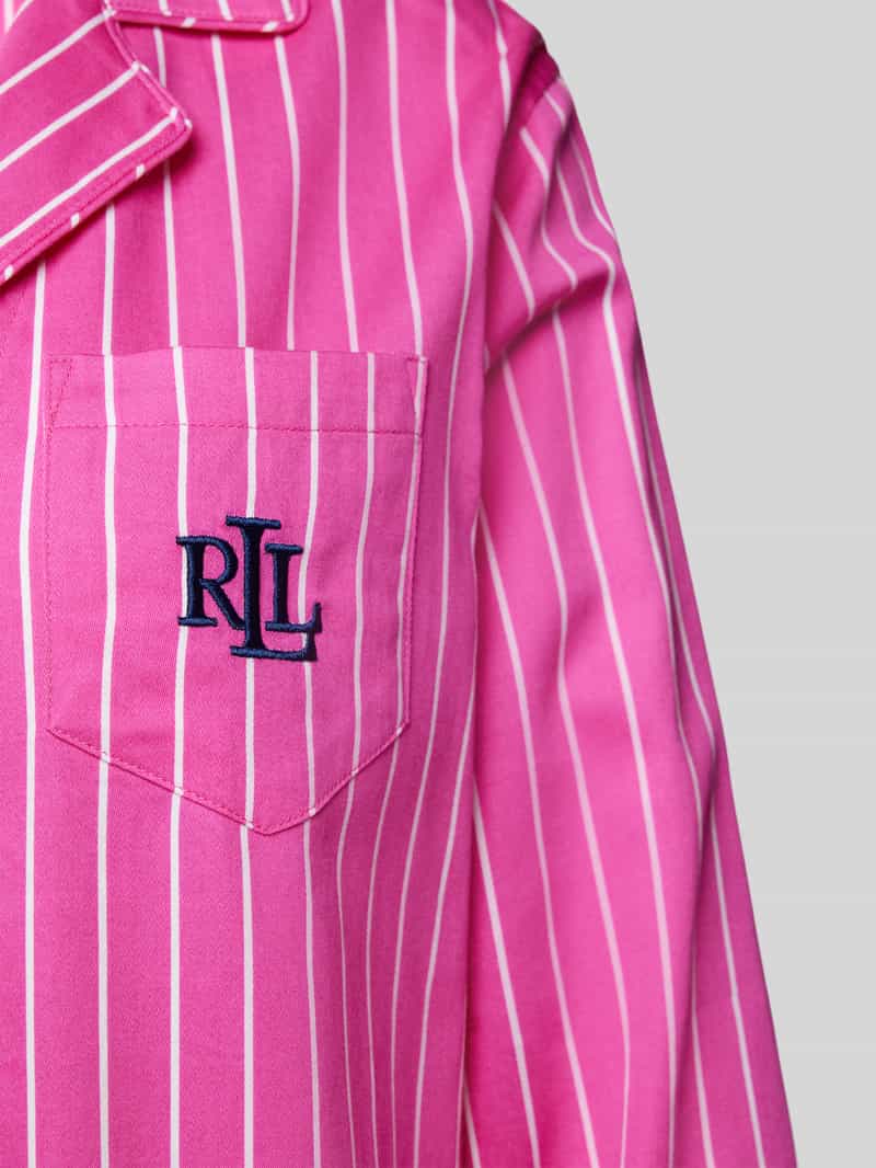 Lauren Ralph Lauren Nachthemd met borstzak