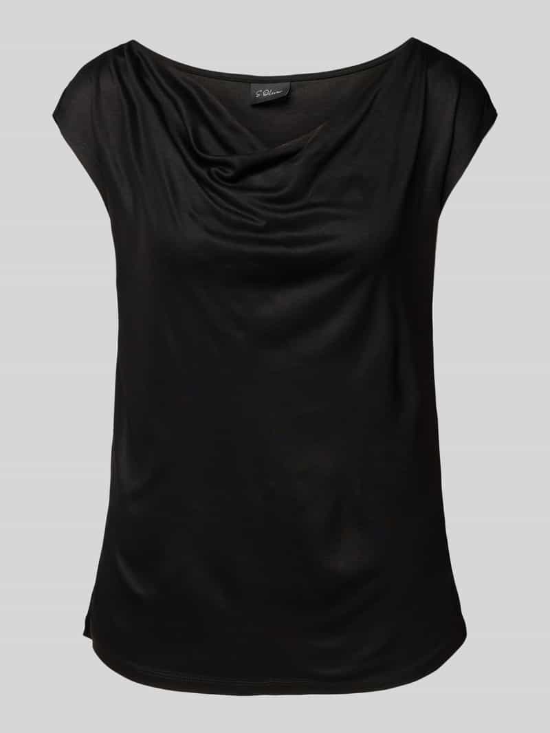 s.Oliver BLACK LABEL Loose fit shirt van pure viscose