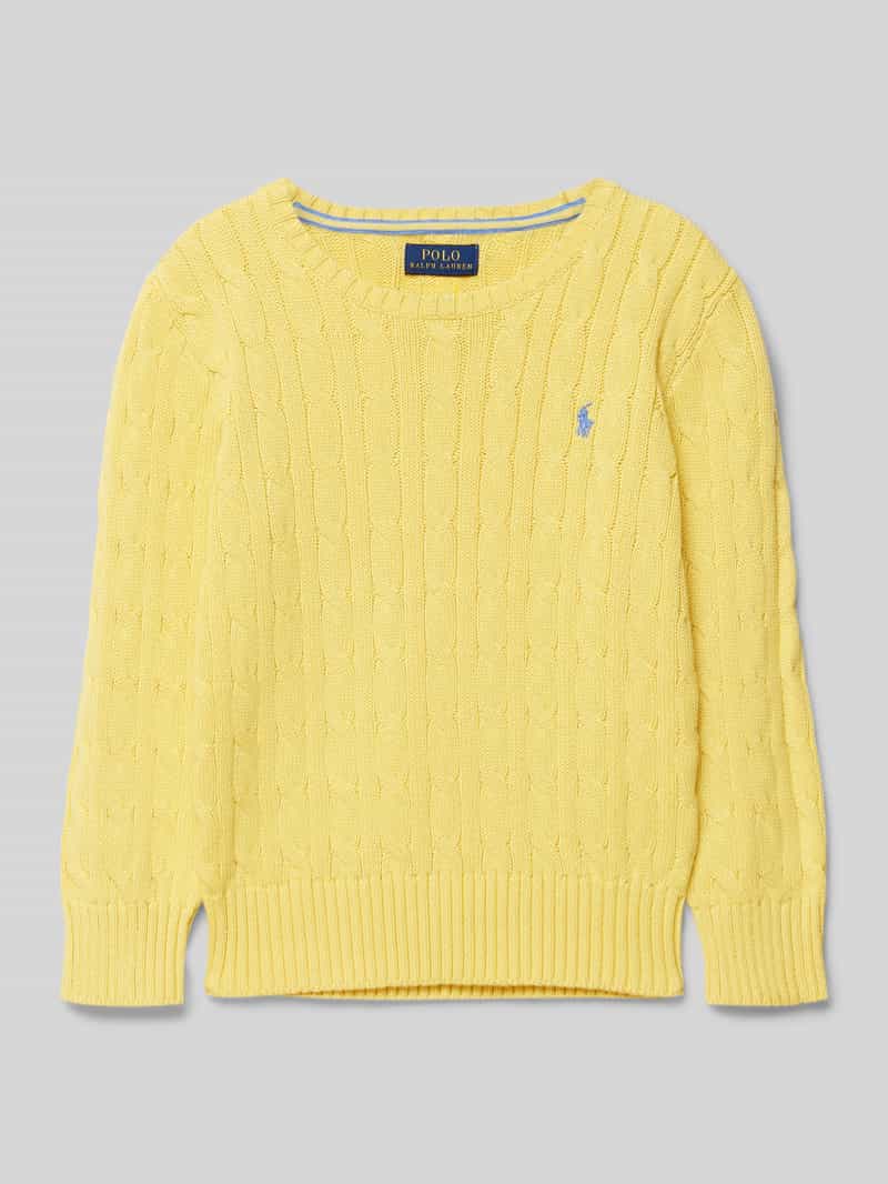 Polo Ralph Lauren Kids Gebreide pullover met logostitching