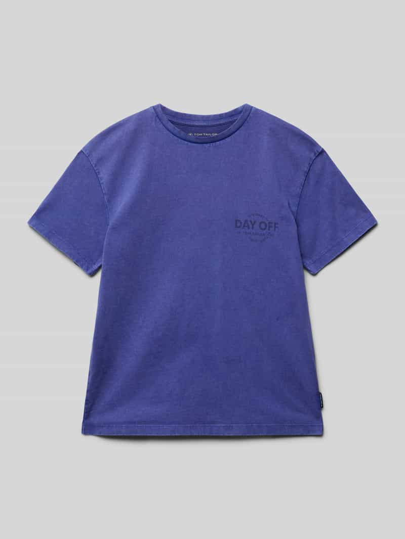 Tom Tailor Oversized T-shirt van puur katoen