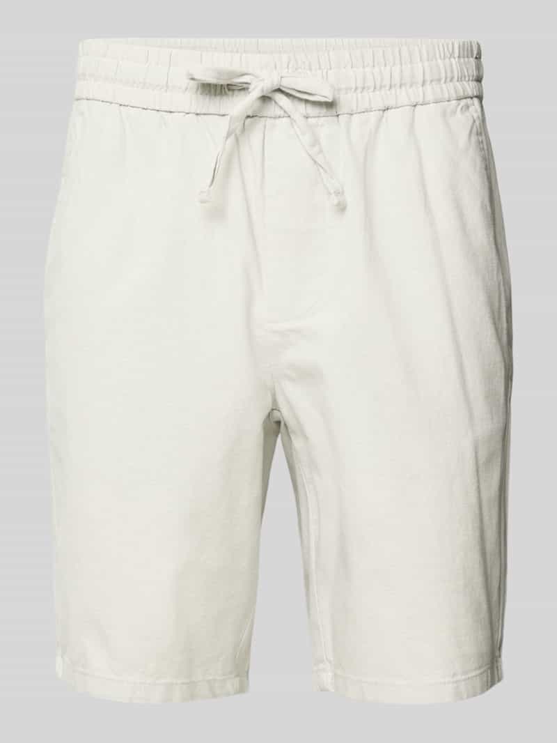 Only & Sons Korte broek van een mix van katoen en linnen model 'LINUS'