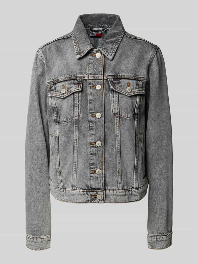 Tommy Jeans Regular fit jeansjack van puur katoen