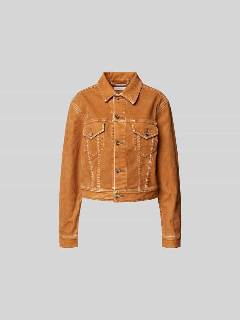 Jeansjack met knoopsluiting
