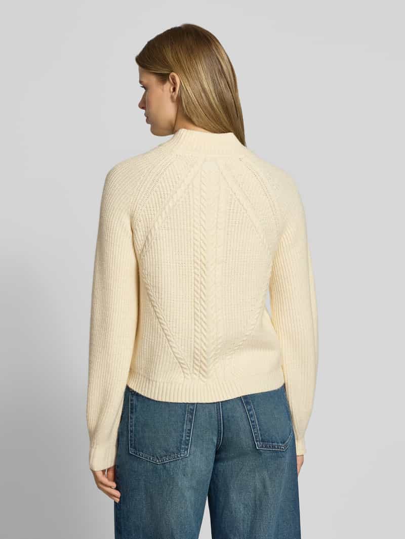 Only Regular fit pullover van viscosemix model 'KATIA' offwhite, foto 2