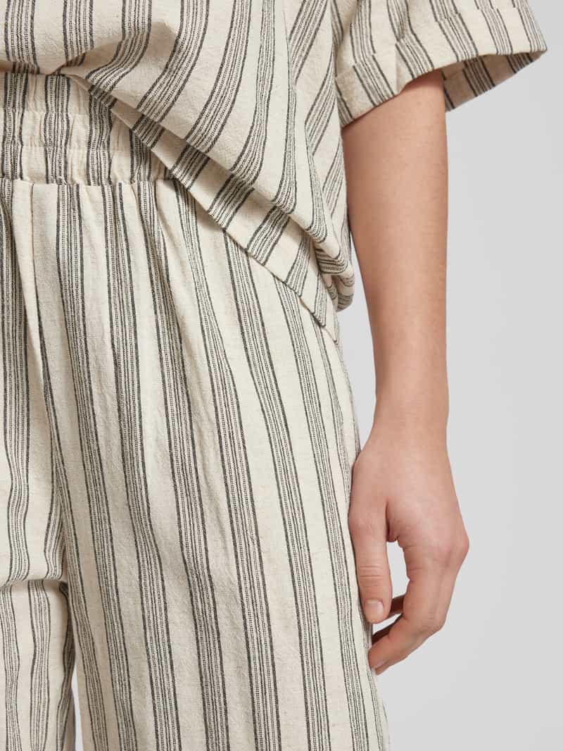 Fransa Regular fit stoffen broek met verkort model 'Cotta'