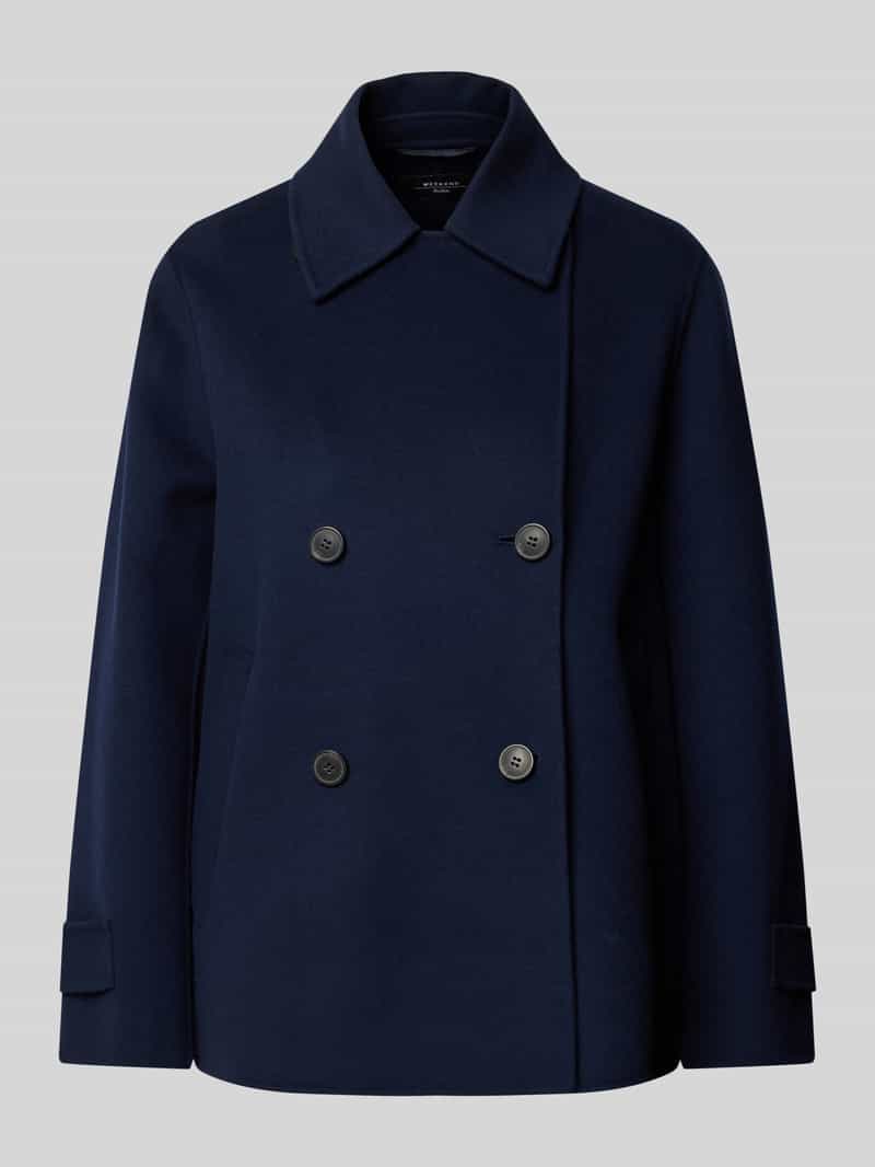 Weekend Max Mara Jack van scheerwol met platte kraag model 'AFONE'