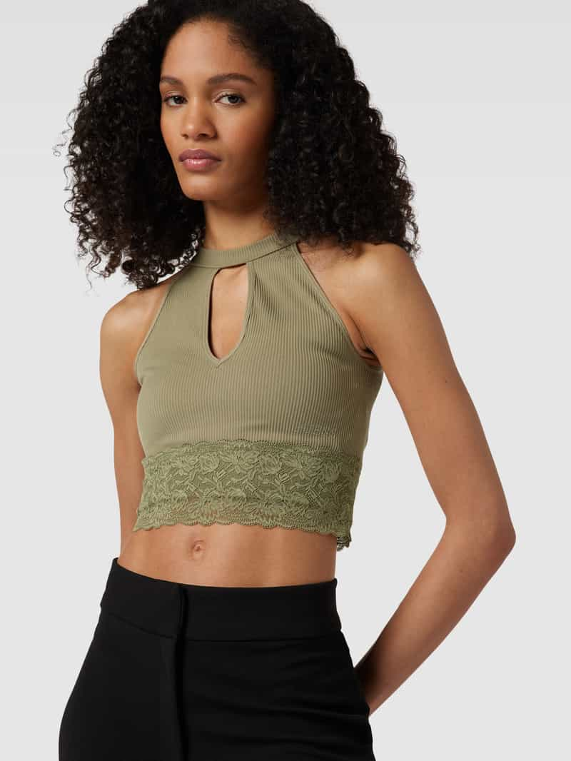 Guess Korte top met kant model 'LILA'