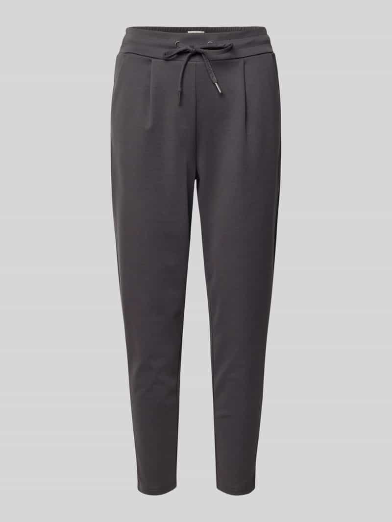 Ichi Joggingbroek met verkorte pasvorm en elastische band