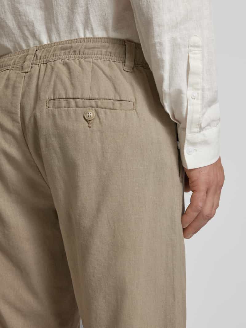 lindbergh Stoffen broek met tunnelkoord