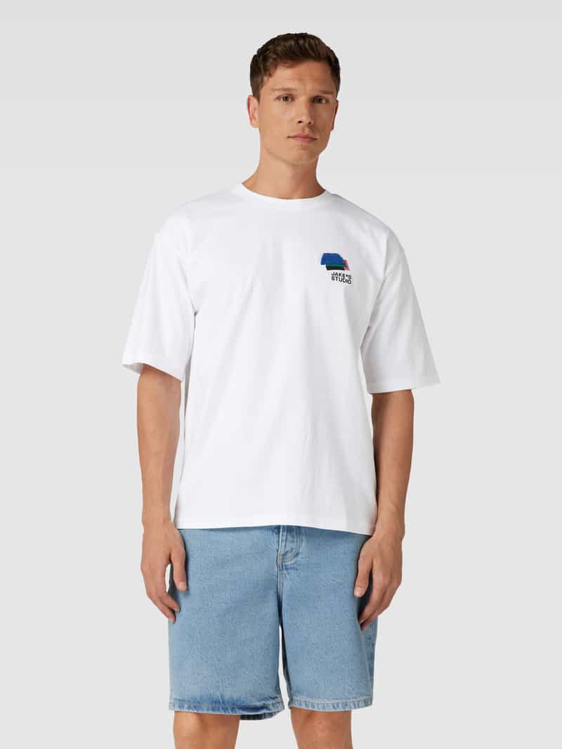 T-shirt met ronde hals JAKE*S STUDIO MEN