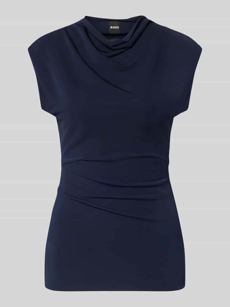 Boss Slim fit T-shirt van viscose