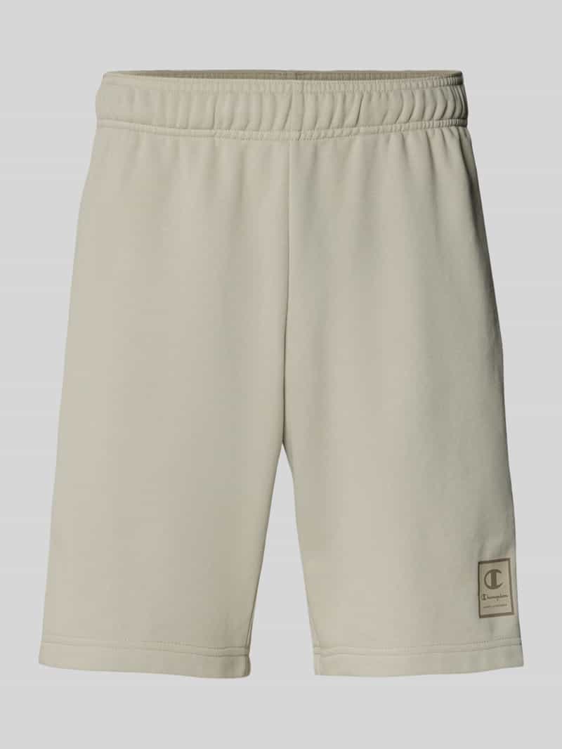 Champion Sweatshorts met logoprint model 'TAPE'
