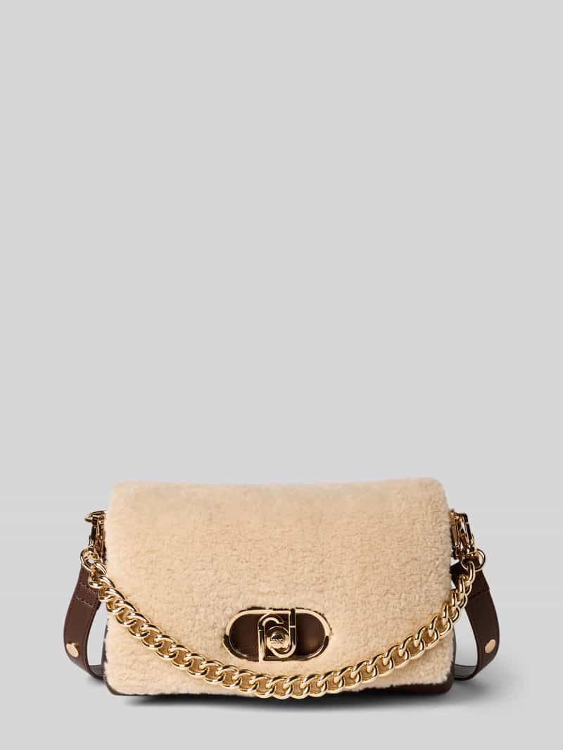 Liu Jo White Crossbodytas met labeldetail
