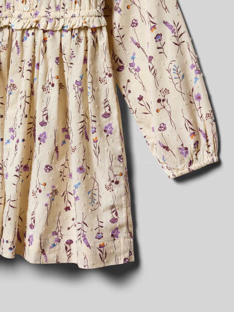 s.Oliver RED LABEL Fit en flare vrijetijdsjurk van zuiver katoen