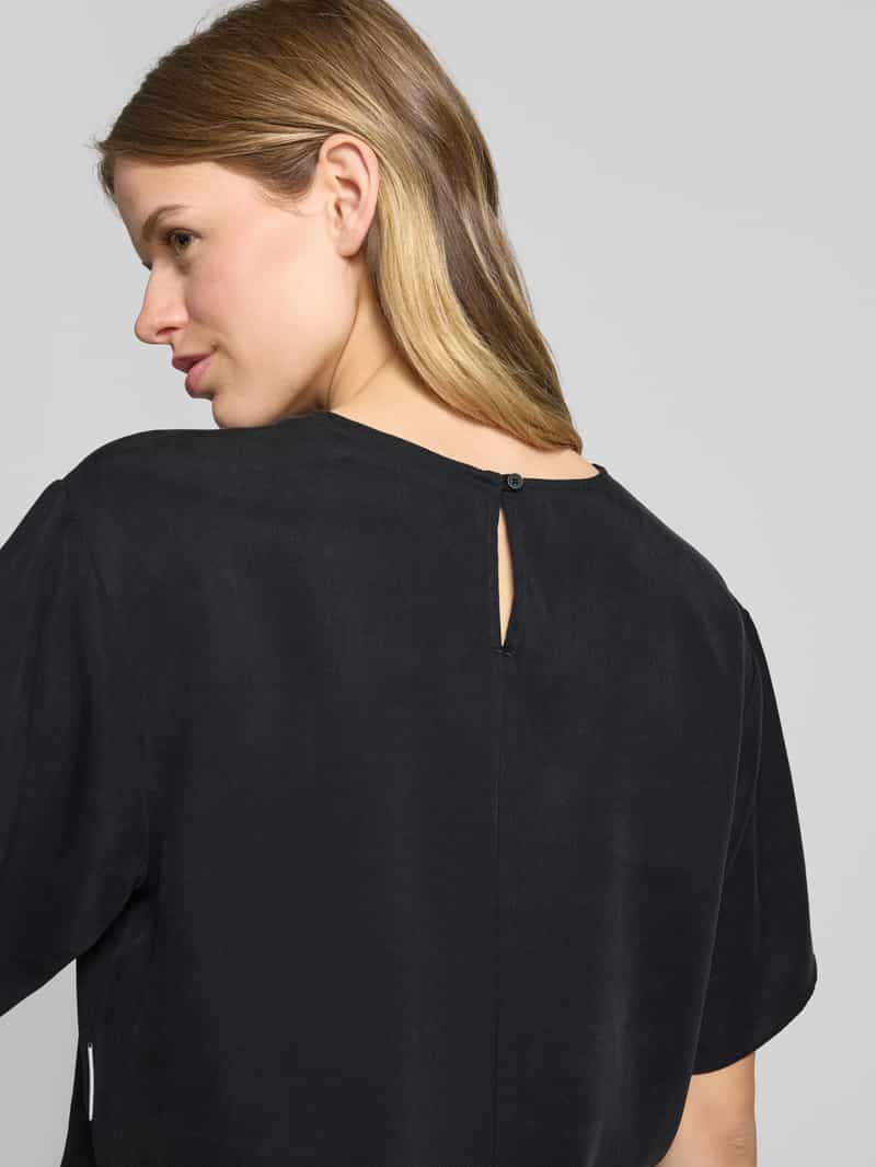 Marc O'Polo DENIM Relaxed fit blouseshirt met structuurmotief