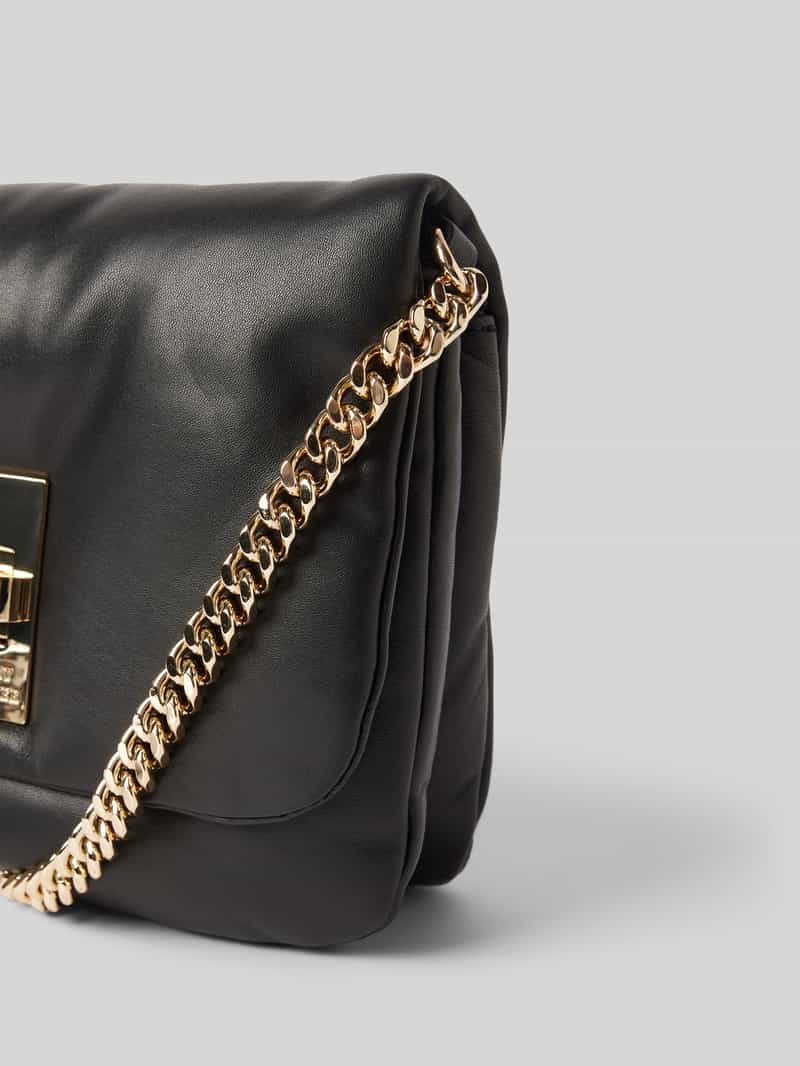 Tommy Hilfiger Crossbodytas van schapennappa met labeldetail